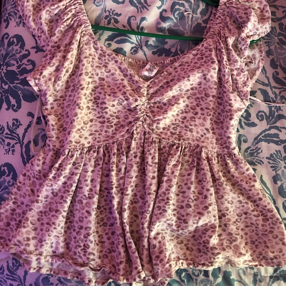 Size small brand unknown and pinky beige color